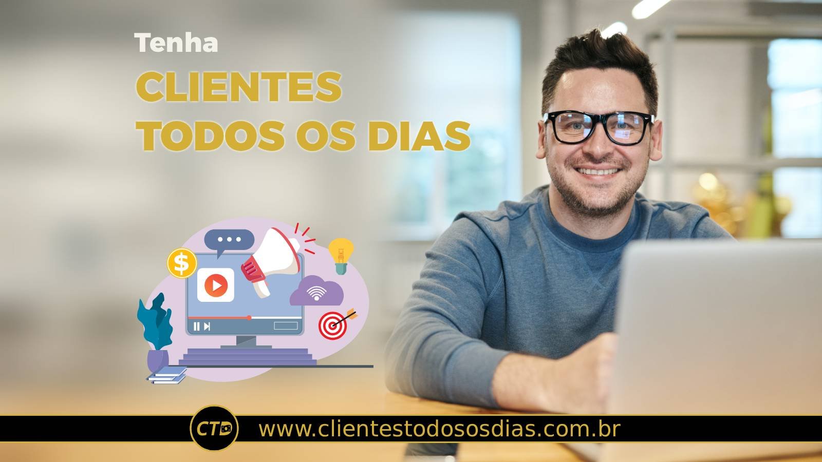 Caderno com cinco linhas numeradas descrevendo uma oferta de forma clara